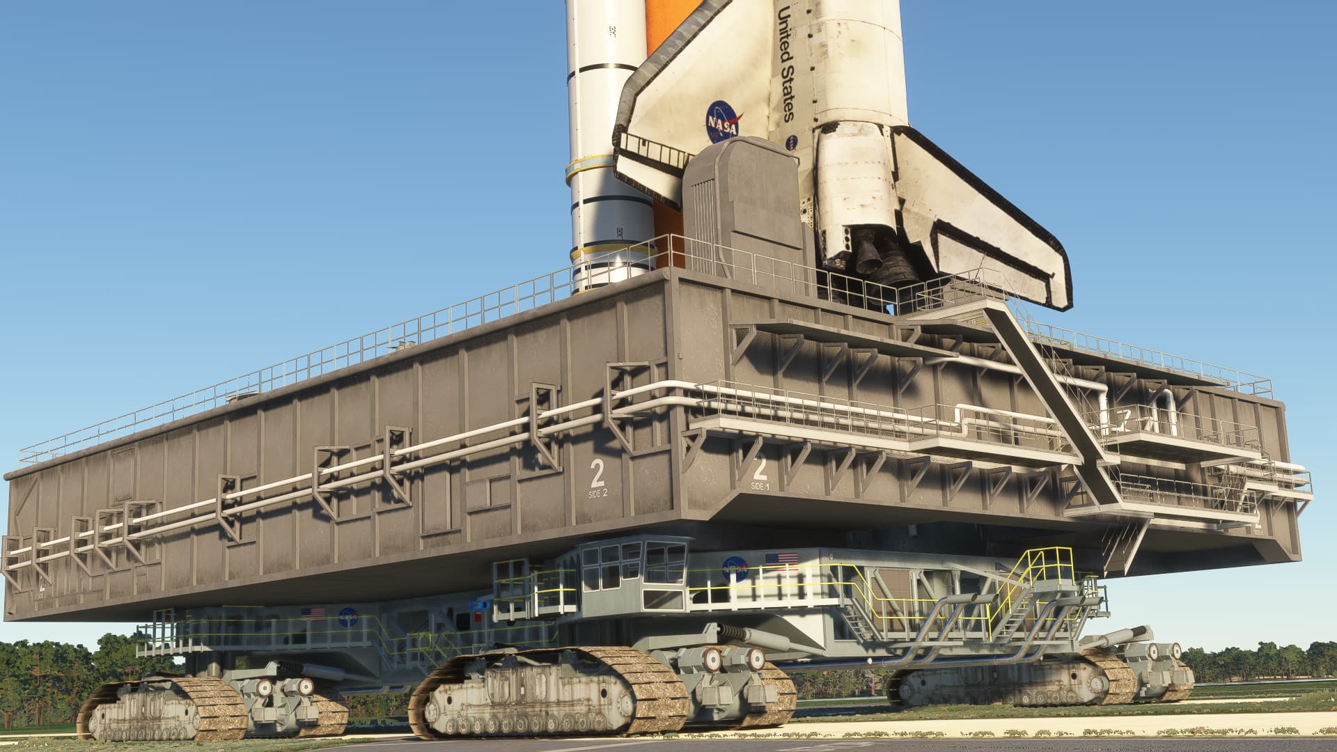 V2 RELEASED] Kennedy Space Center VAB area detailed scenery