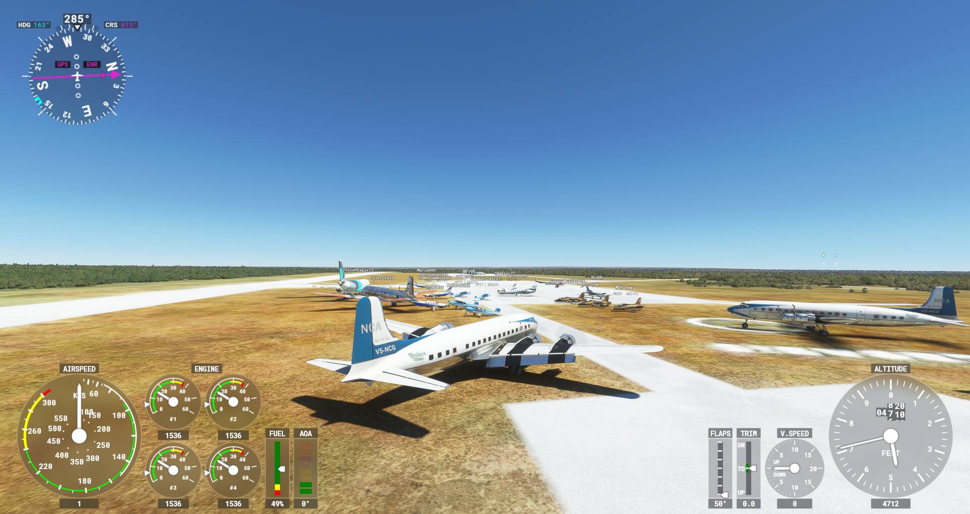 [Official] DC-6 flight over Namibia - #19 by NeedaRadar - Community ...