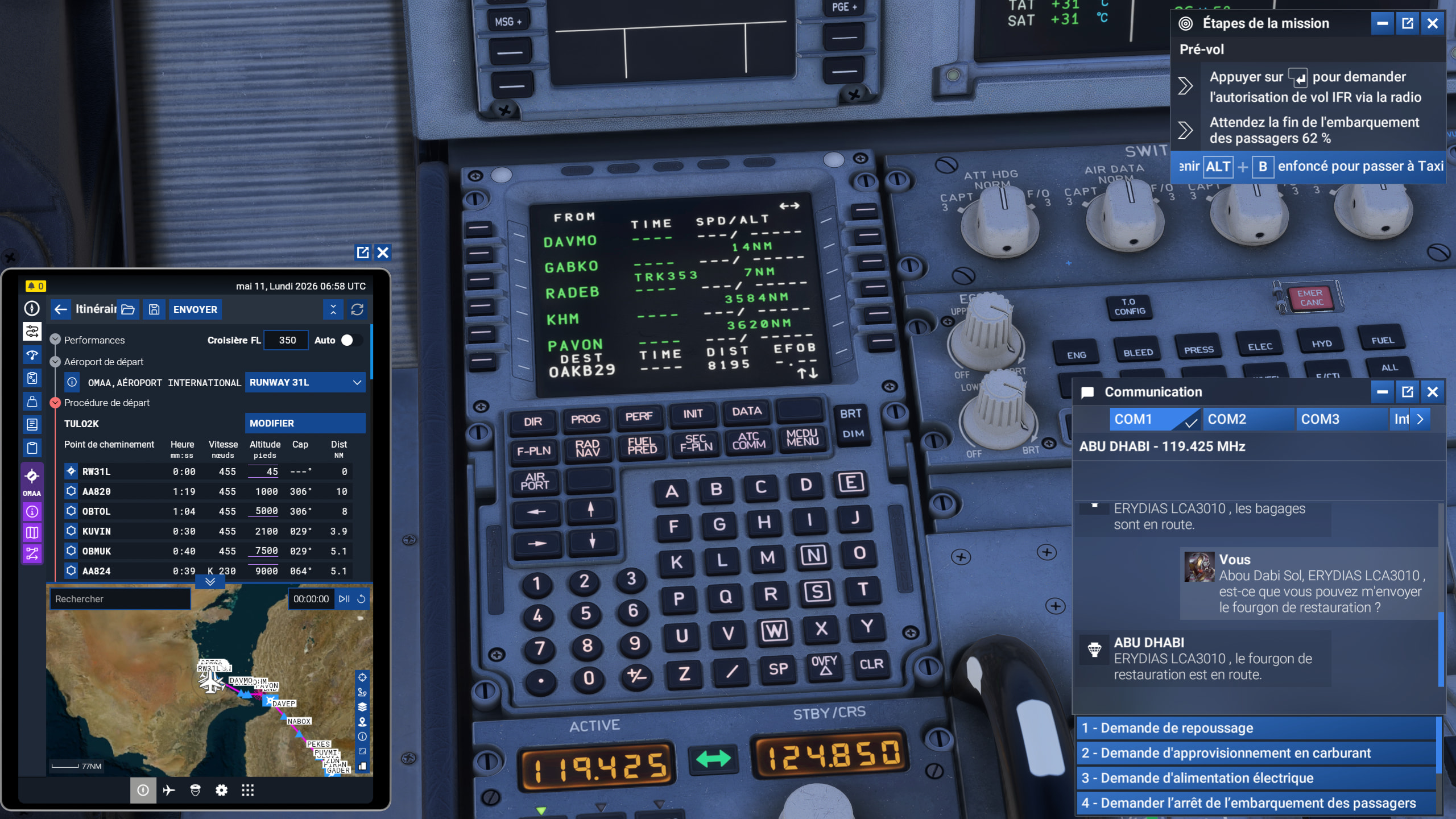 Career - A32x FMGS : bad automatic duplicate waypoint insertion