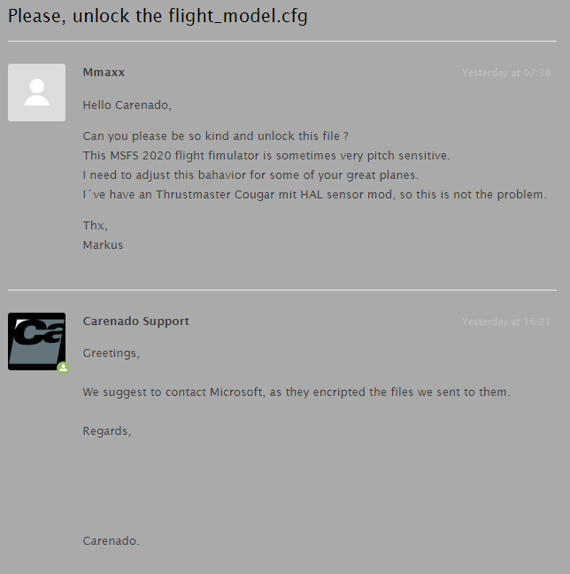 unlock request