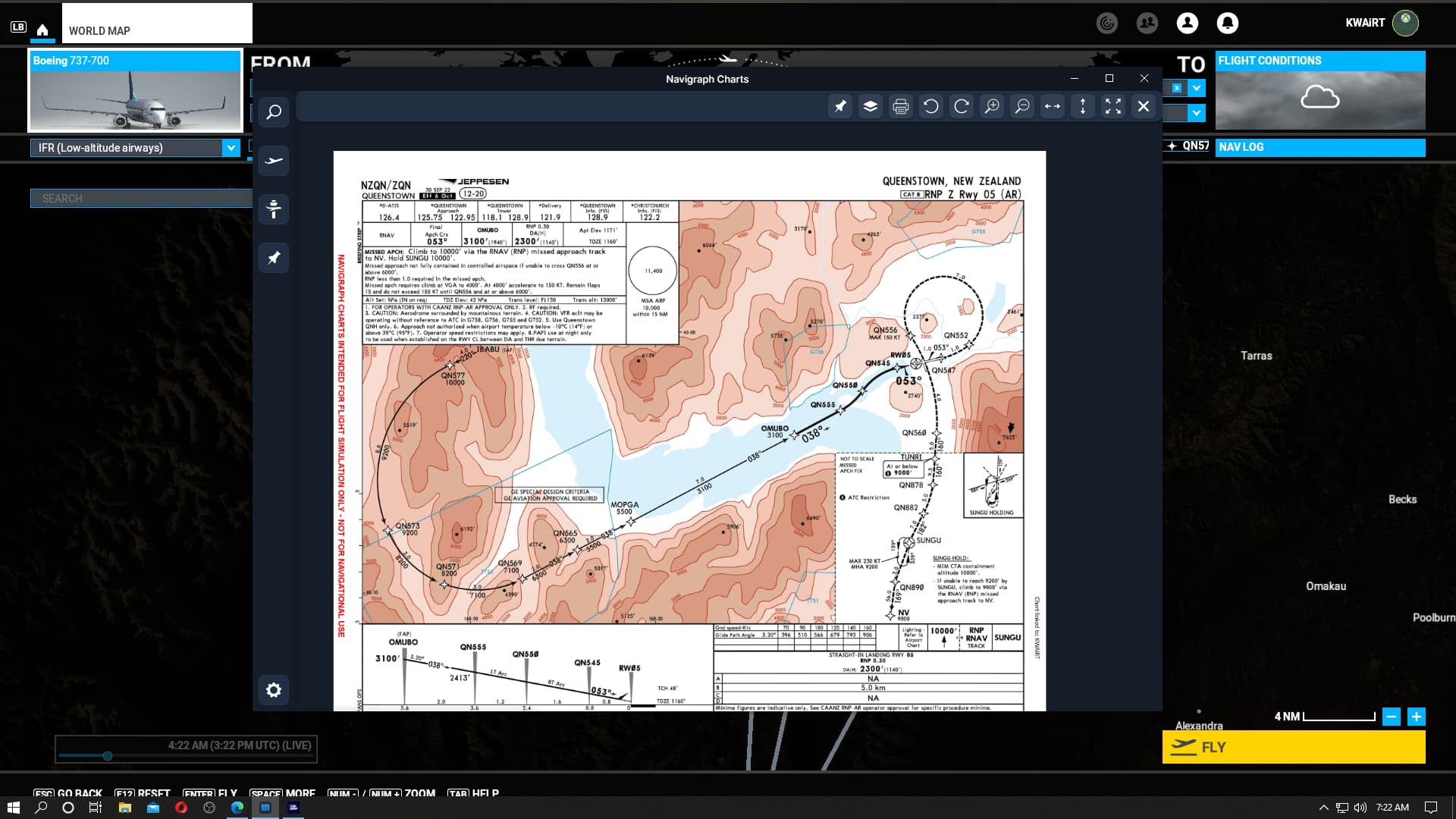Flight Sim Rnav Maps Incorrect RNP\RNAVX Approaches Navigraph Base - Aircraft & Systems ...