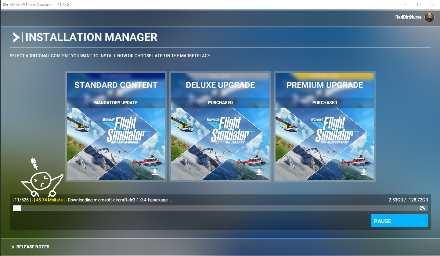 Massive updates fail - Hardware & Peripherals - Microsoft Flight ...