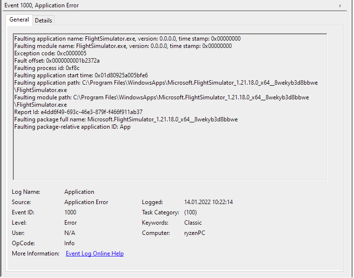Constant CTD's after Jan 2022 update - Page 6 - Crashes (CTDs ...