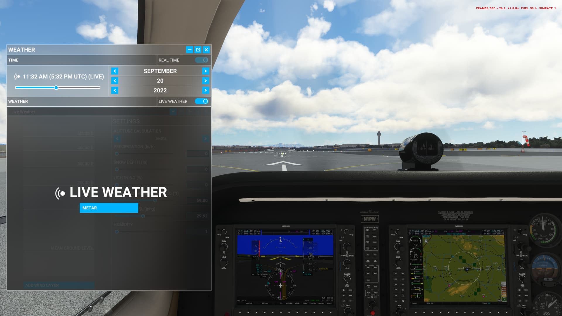Changing Sim time - User Interface & Activities - Microsoft Flight ...