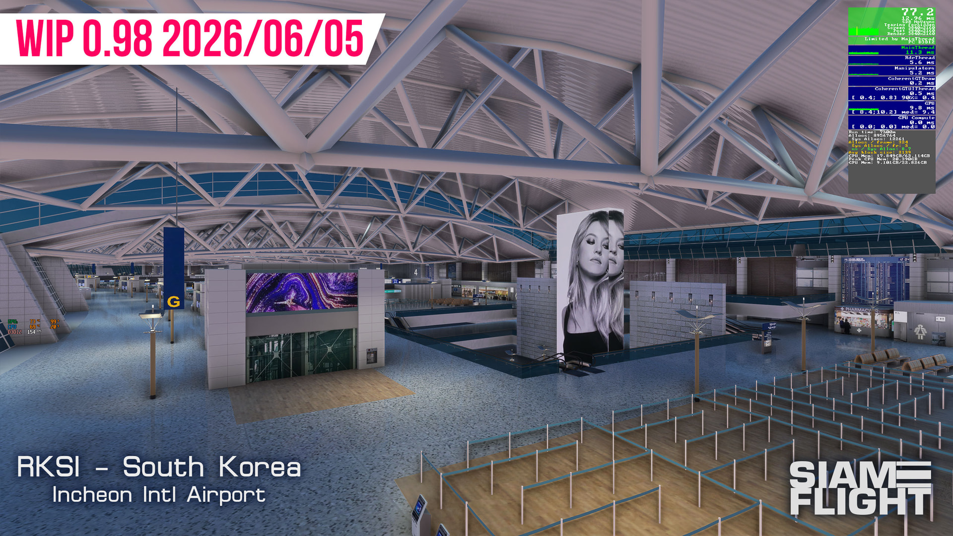 [DevDiary] RKSI Incheon International Airport MSFS | SiamFlight - Page ...