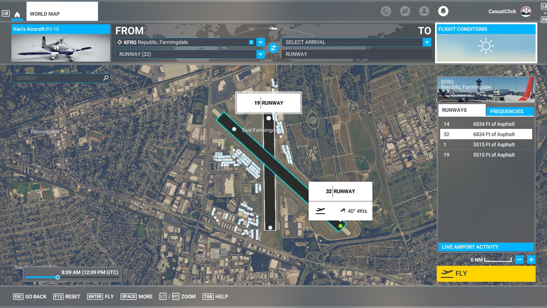 KFRG - Runway labels for 1/19 are reversed in map view - Aircraft ...