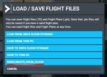 Missing toolbar and CTD upon loading a saved flight - Resolved ...