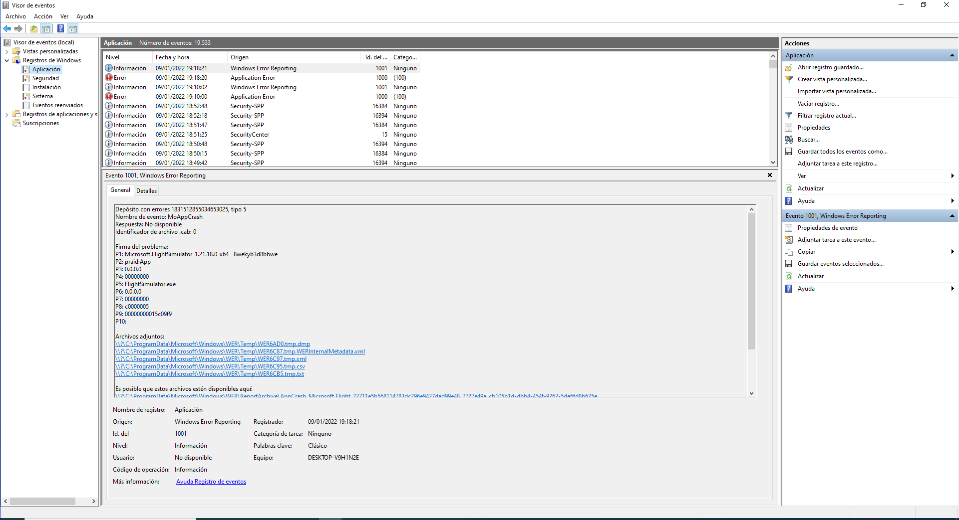 CTD in menu shortly after launch. Microsoft GamingServices crashes ...