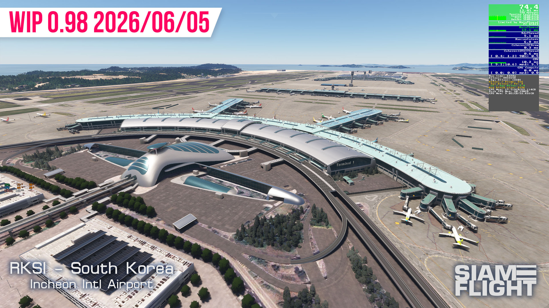 [DevDiary] RKSI Incheon International Airport MSFS | SiamFlight - Page ...