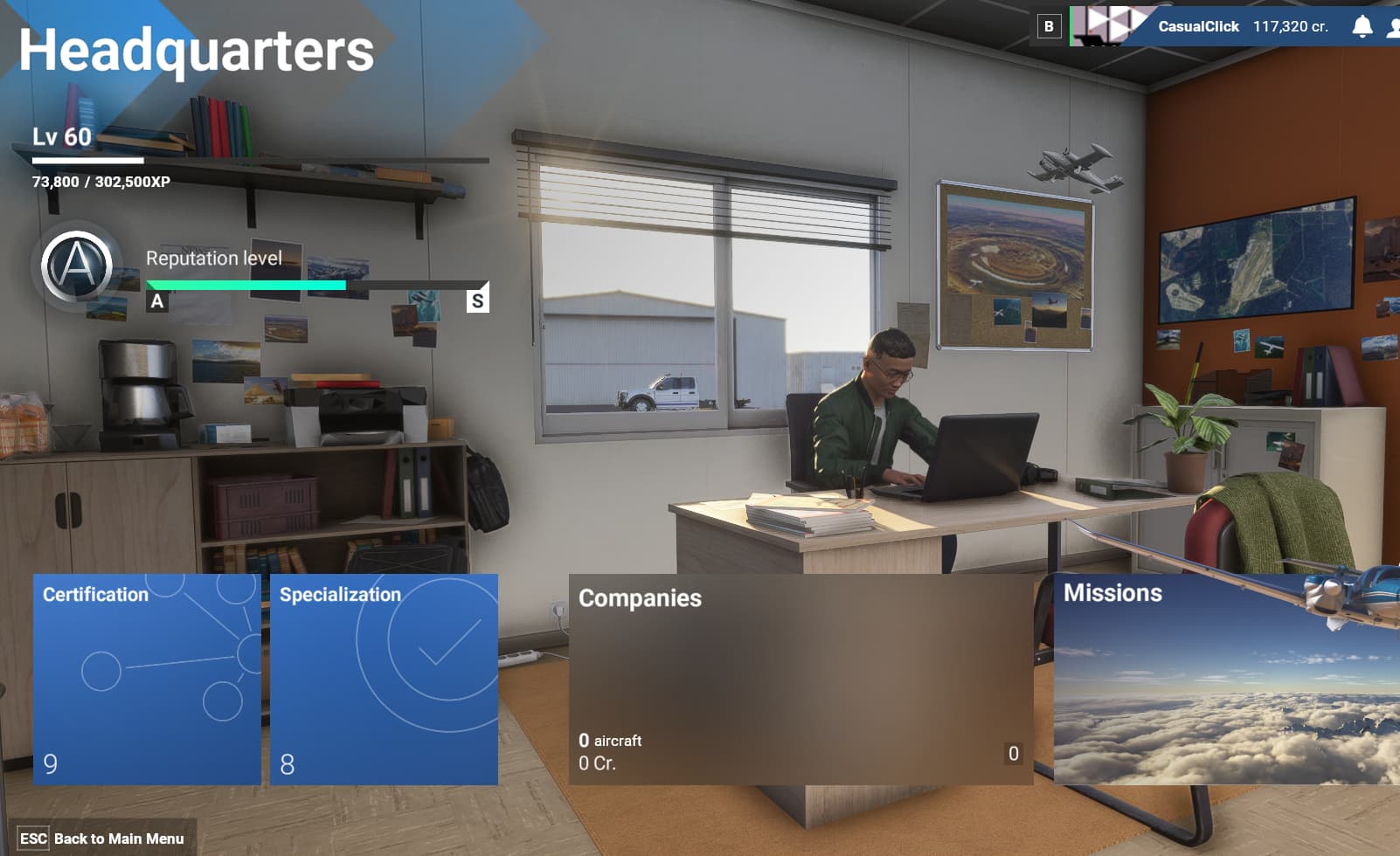 Flight Simulator Server Career inaccessible: issue with the server - User Interface ...
