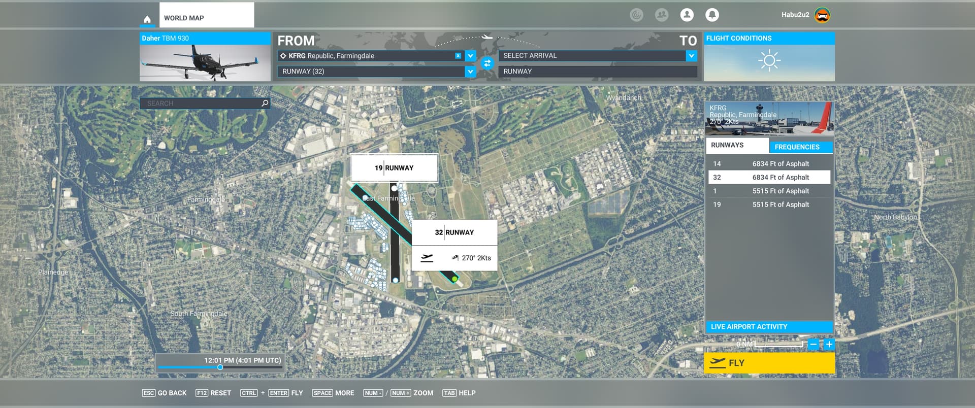 KFRG - Runway labels for 1/19 are reversed in map view - Aircraft ...