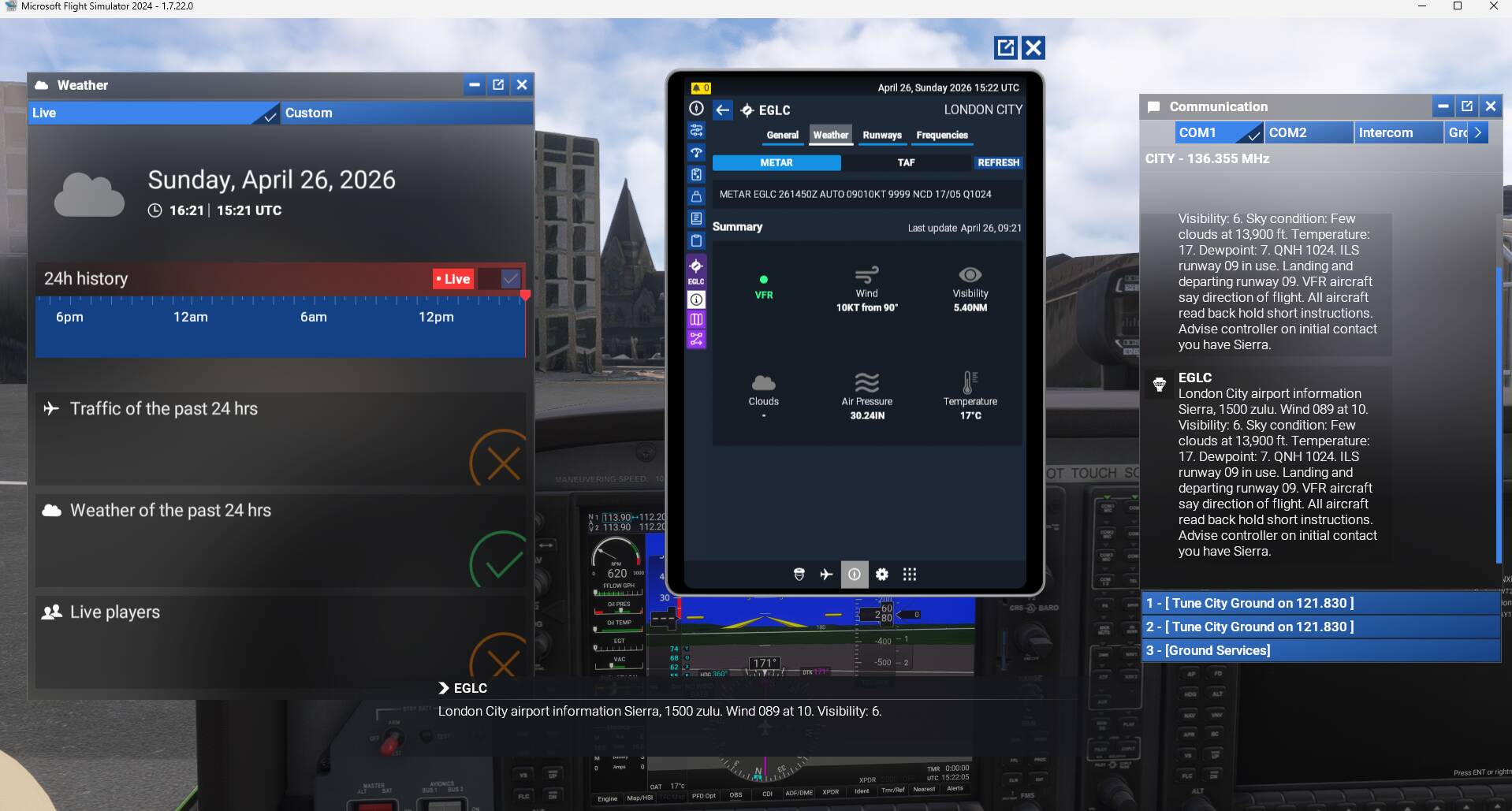 ATIS Not Using Current Simulator Time - ATC, Traffic & NAVAIDs ...