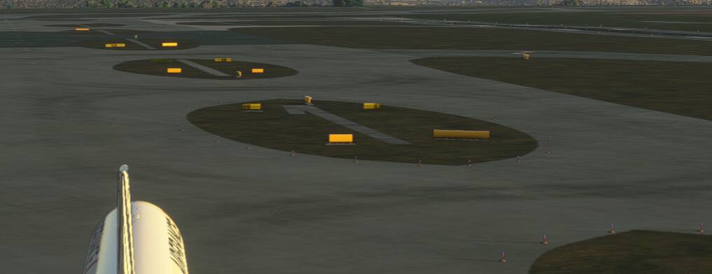 Taxiway lines missing and pink lines where there shouldn't be - Scenery ...