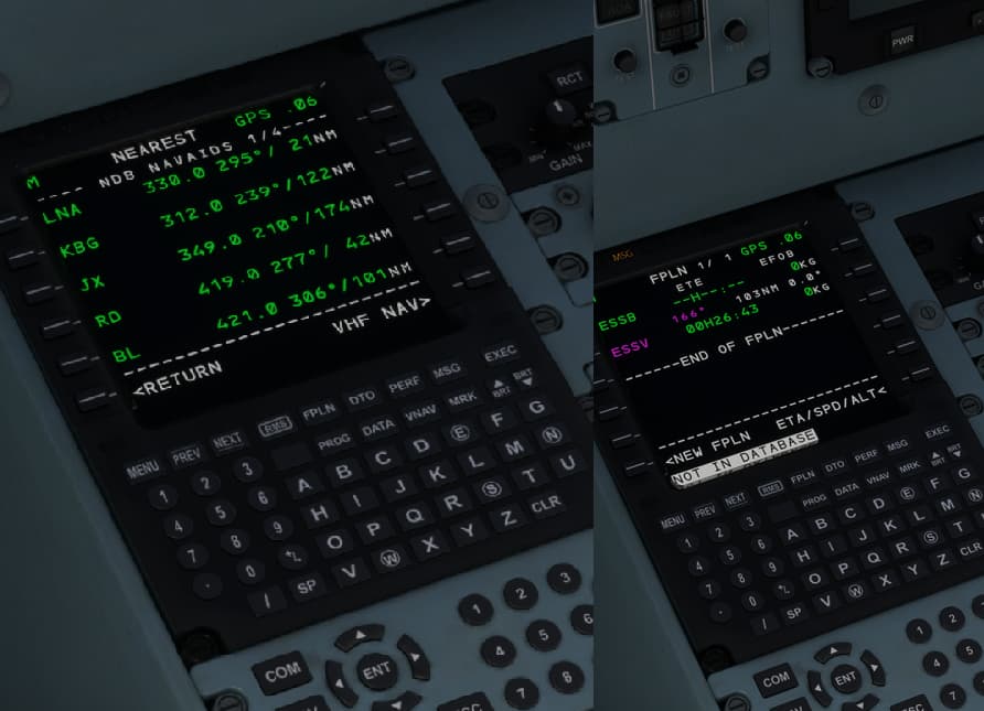 ATR - Can't enter NDBs in FMS FPLN - Resolved - Microsoft Flight ...