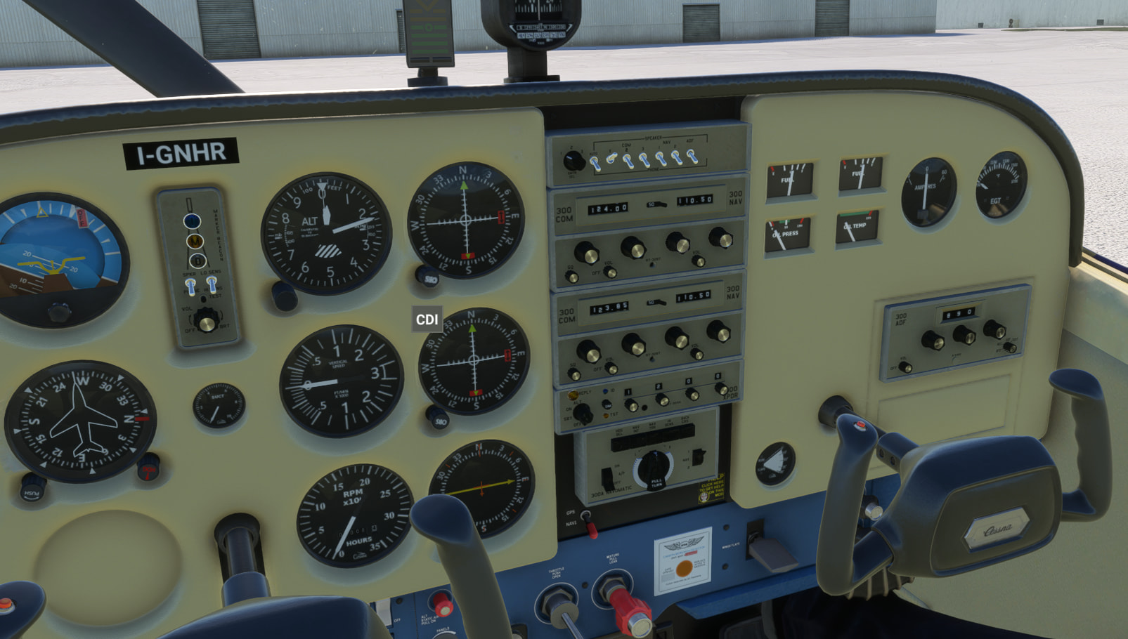 C172 Radio Stack Cessna 172M/N - #274 by bagolu - Aircraft - Microsoft Flight Simulator ...