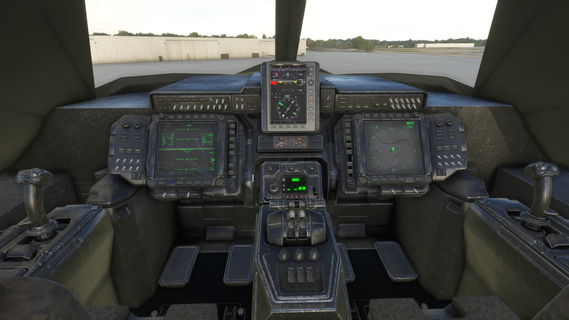 b-21 raider cockpit
