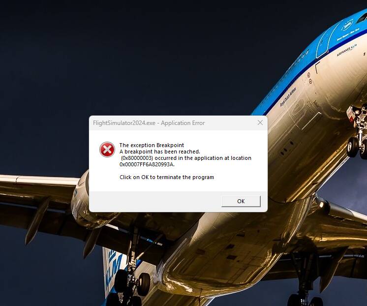 Microsoft Flight Simulator 2024 crashes - Page 5 - Crashes (CTDs ...