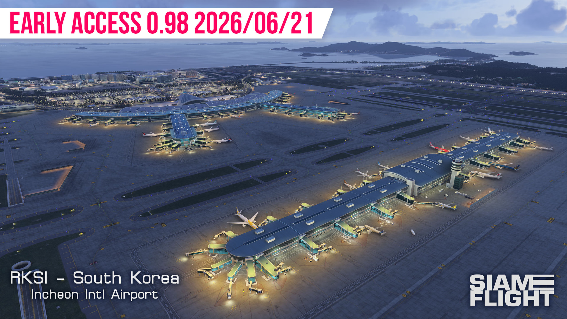 [UPDATE 0.9.8 EA] RKSI/ICN Incheon International Airport | SiamFlight ...