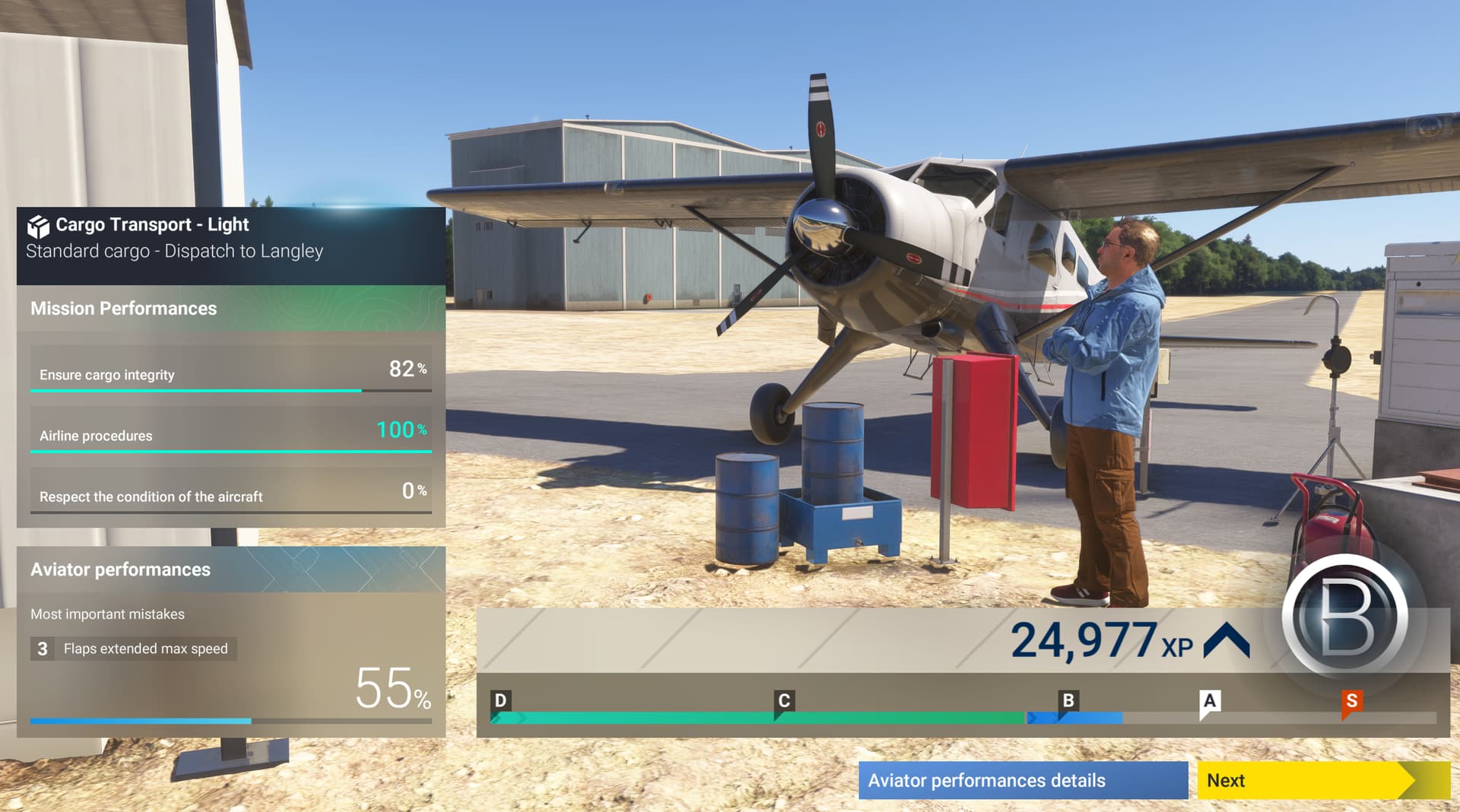 Flap speeds in multiple aircraft are low causing deduction of points in ...