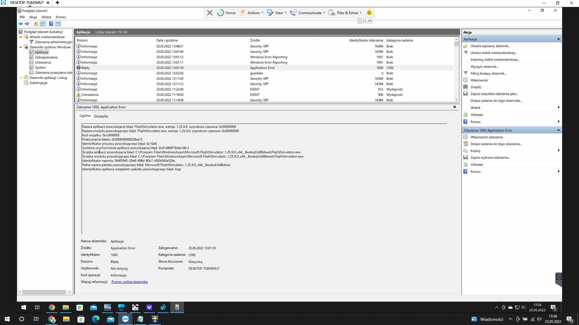 CTDs after few hours flight - Crashes (CTDs) - Microsoft Flight ...