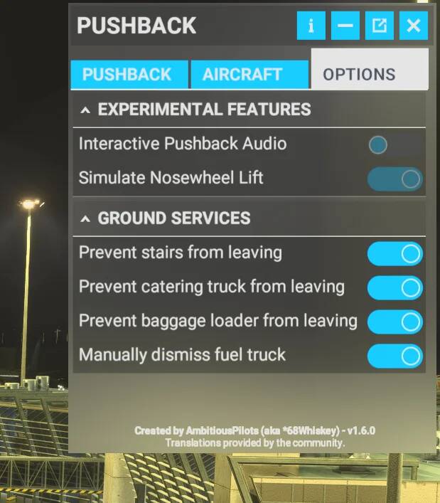 Toolbar Pushback - Page 23 - Tools & Utilities - Microsoft Flight ...