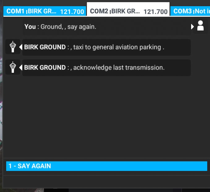 Another Atc Bug Atc Traffic Navaids Microsoft Flight Simulator