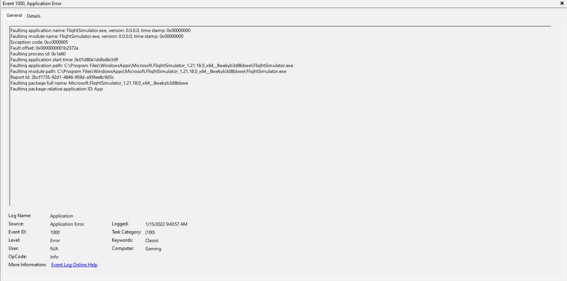 Constant CTD's after Jan 2022 update - #118 - Crashes (CTDs ...