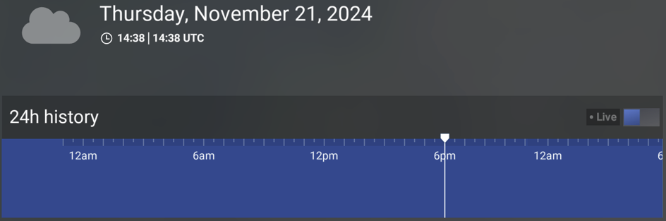 Weather UI erroneous time stamp error - Weather & Live Weather ...