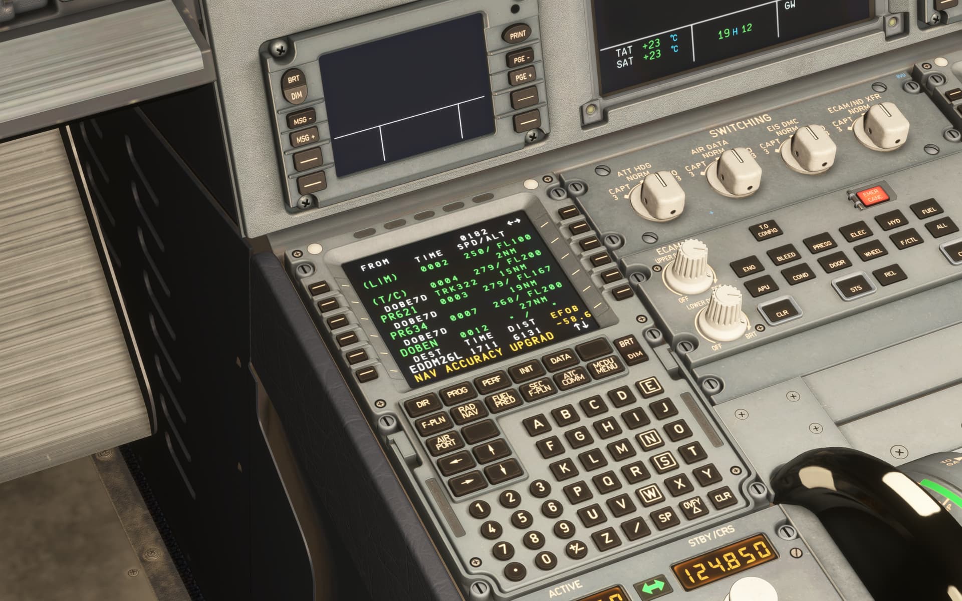 How to properly use autopilot and MCDU when route change mid-flight and ...