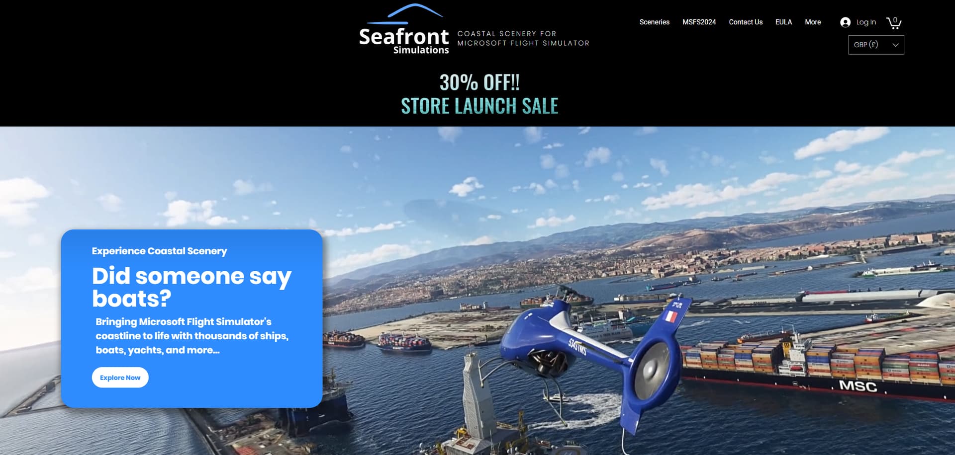 Seafront Simulations