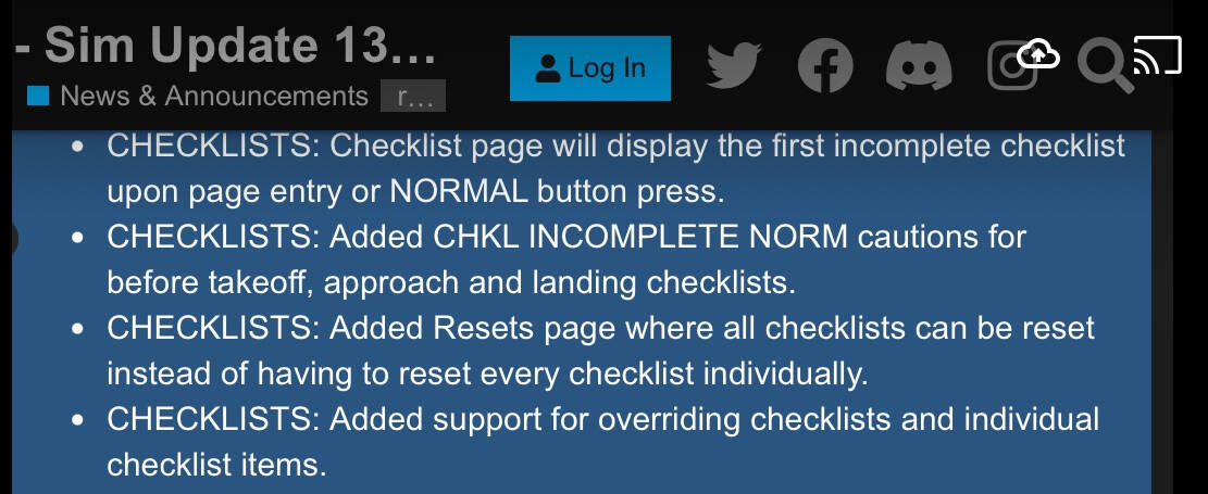Where are the B747-8i checkliste located - Aircraft & Systems
