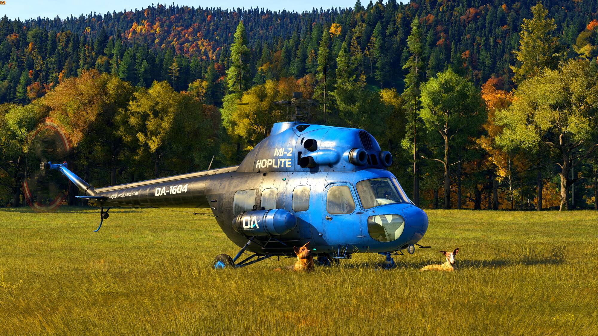 Digital Aeronautics Mi-2 Hoplite in Microsoft Flight Simulator
