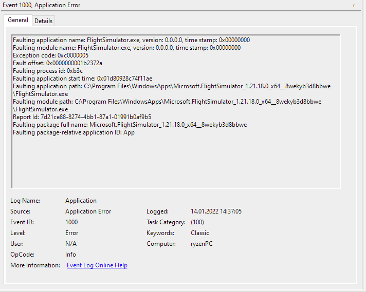 Constant CTD's after Jan 2022 update - Page 6 - Crashes (CTDs ...