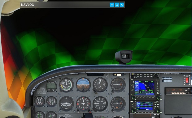 C172 Cockpit View