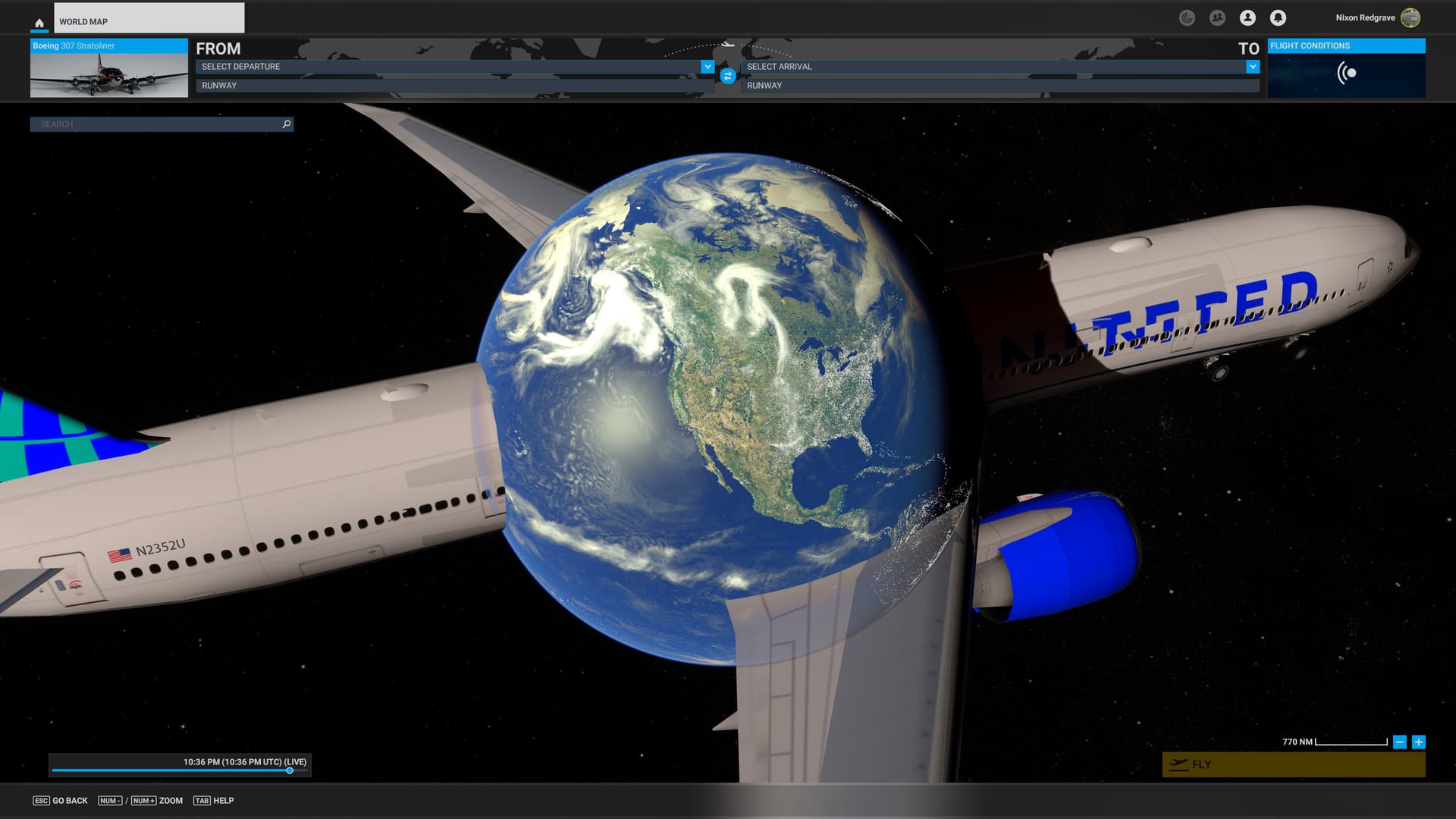 My World Map has a plane sticking out of it with spinning engines - #29 ...