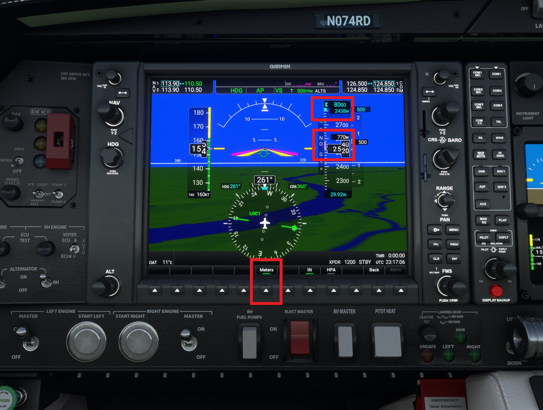 Diamond DA62 - Switching PFD to metric system not effective - #2 by ...